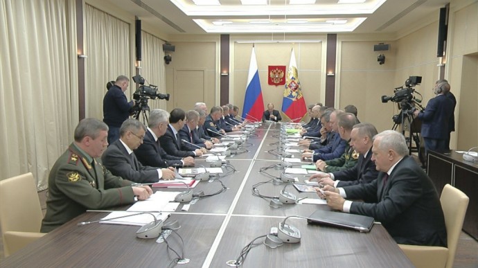 Видео заседания Совета Безопасности Российской Федерации 22 ноября 2019 года