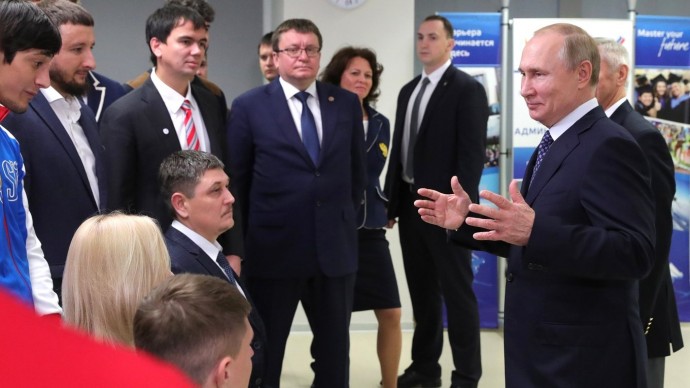 Видео беседы Путина со спортсменами-паралимпийцами 3 декабря 2019 года