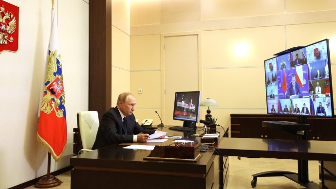 Видеоверсия совещания Президента РФ о ликвидации природных пожаров 24 августа 2022 года