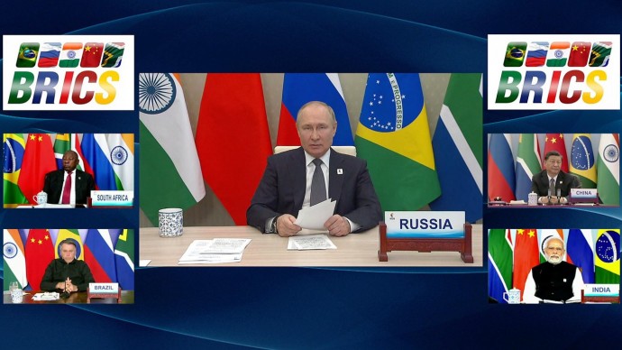 Видео: выступление Президента РФ на саммите БРИКС 23 июня 2022 года