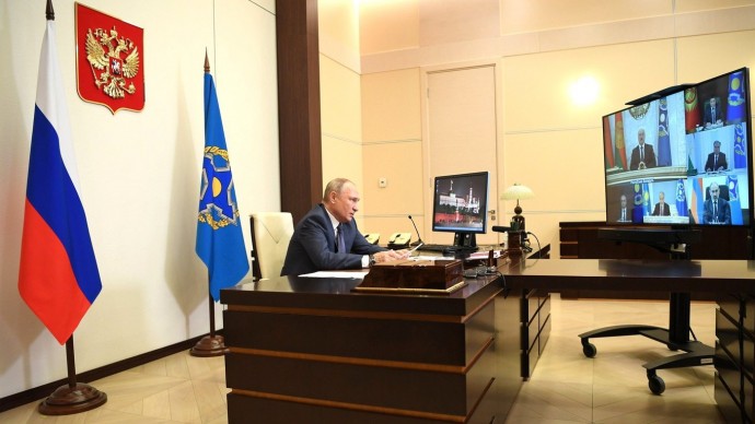 Видео сессии Совета коллективной безопасности ОДКБ 2 декабря 2020 года
