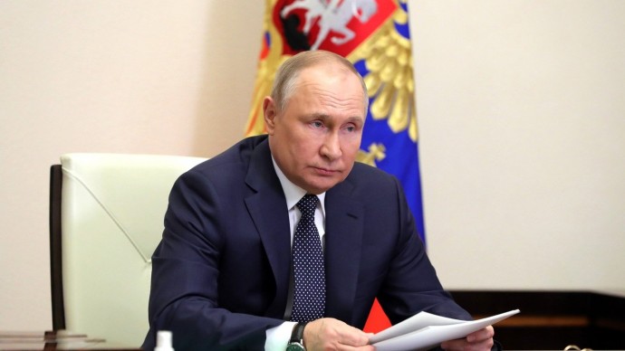 Видео выступления Путина на совещании по развитию авиаперевозок и авиастроения 31 марта 2022 года