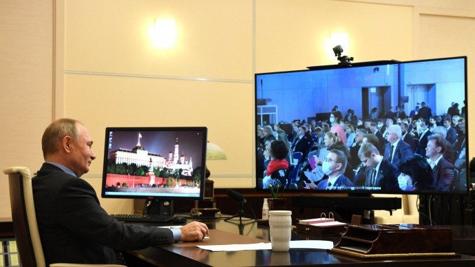 Видео: Путин на форуме АСИ «Сильные идеи для нового времени» 13 ноября 2020 года