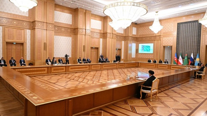 Видео с шестого Каспийского саммита 29 июня 2022 года