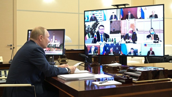 Видео со встречи Президента с представителями деловых кругов Италии 26 января 2022 года